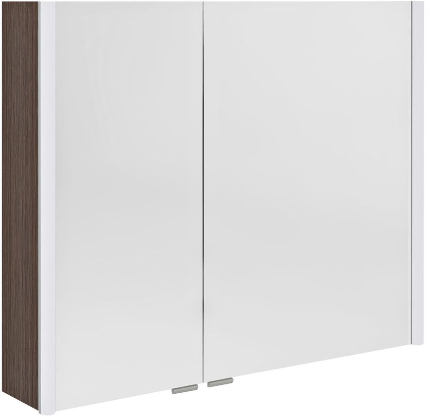 Sapho Alix szafka 86 cm lustrzana z oświetleniem LED sosna rustykalna AX186-0016