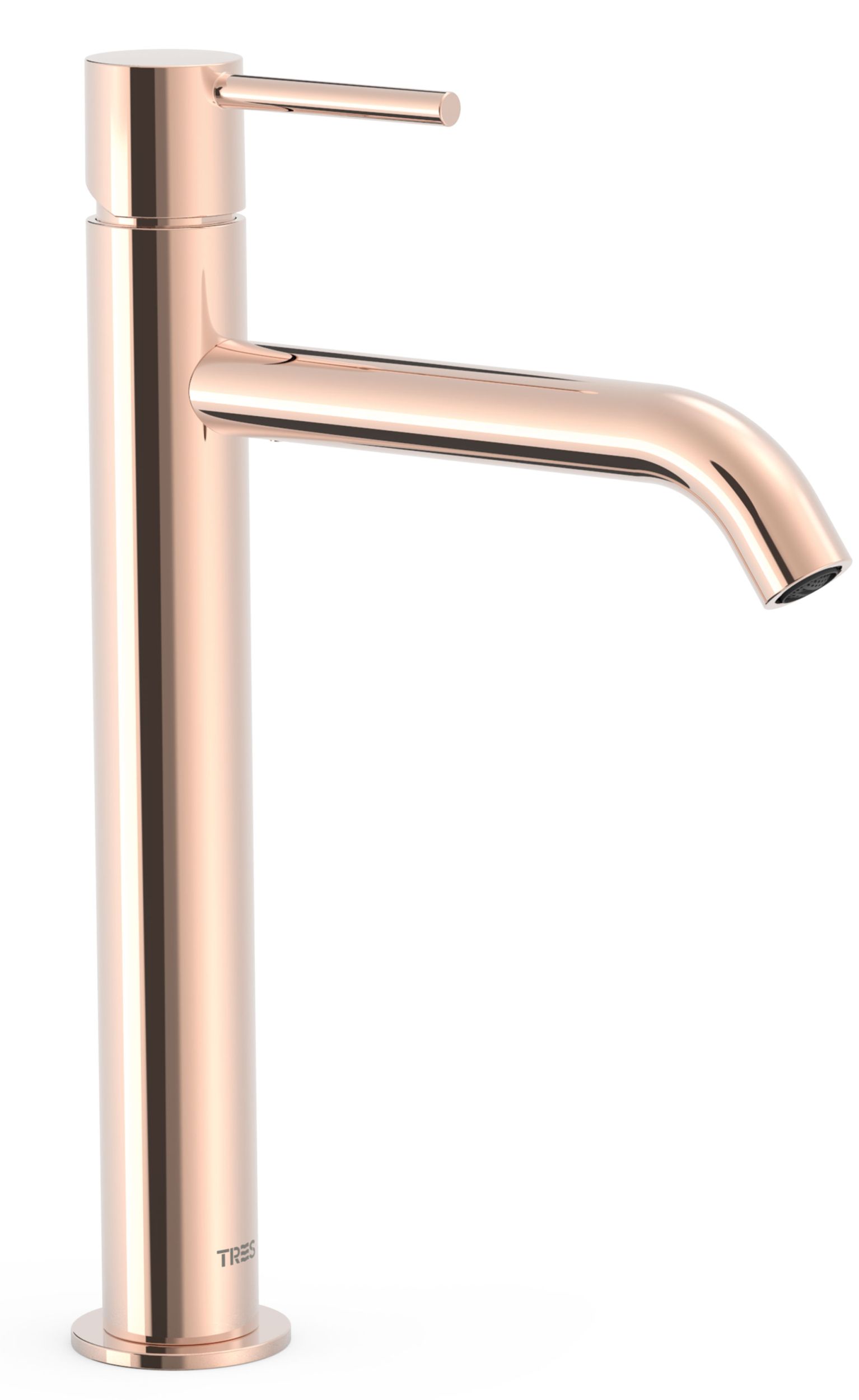 Tres Study Colors bateria umywalkowa stojąca wysoka różowe złoto 262.307.01.OP