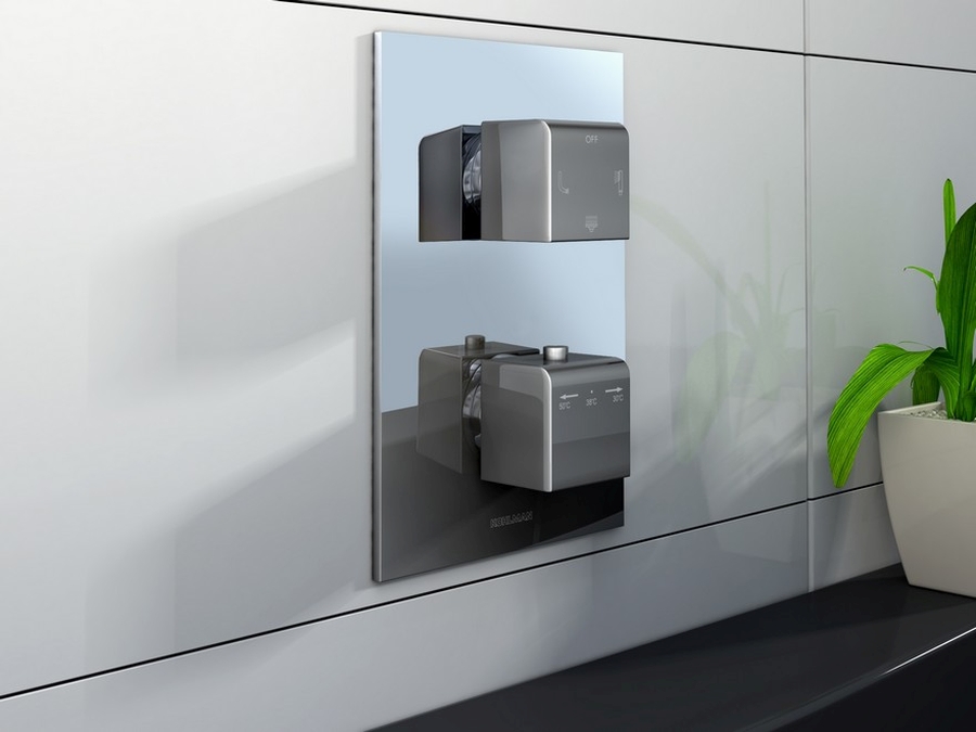 Kohlman Excelent bateria wannowo-prysznicowa podtynkowa termostatyczna chrom QW433H