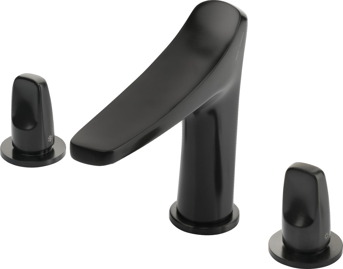 Teka Sense bateria umywalkowa stojąca 3-otworowa czarna 91431020N2 - Wysyłka w 24h