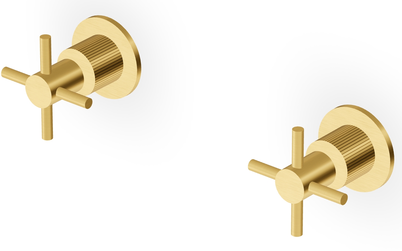 Zucchetti Helm bateria prysznicowa podtynkowa złota ZHM738.XP41G2