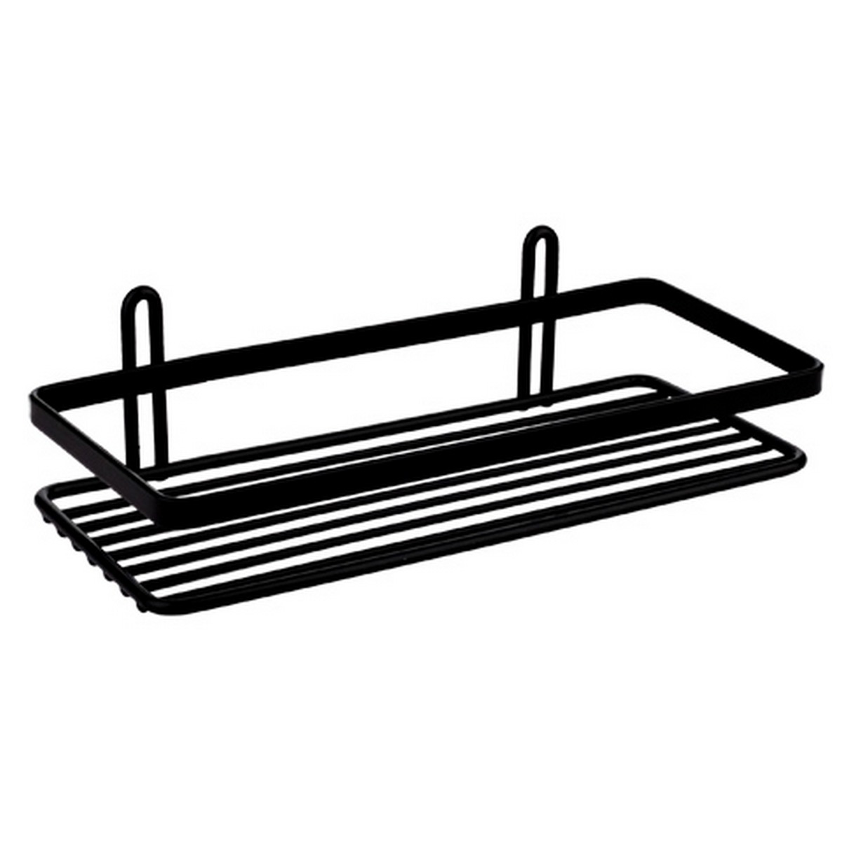 Duschy Satina półka prysznicowa 25 cm czarna 581-20