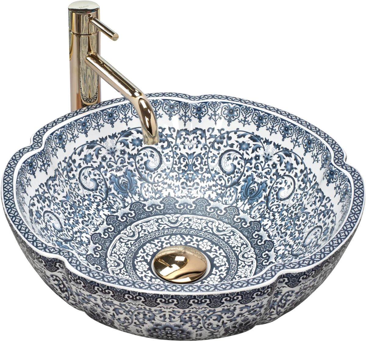 Rea Vivien umywalka 42,5 cm nablatowa okrągła biała REA-U5666 - Wysyłka w 24h