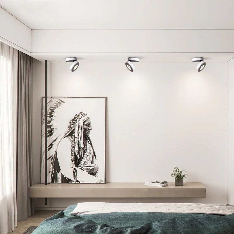 Abigali Commercial lampa podsufitowa 1x12W LED biała ONLB12WW-0100-24ST