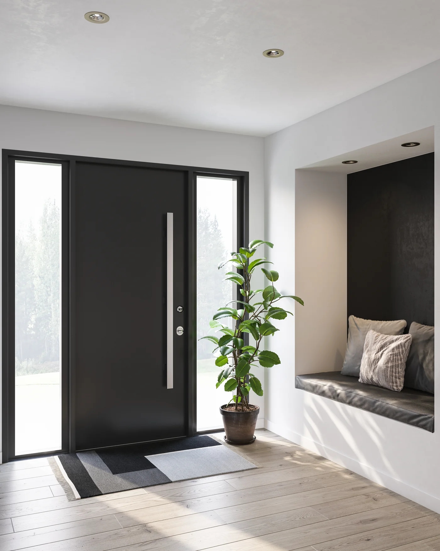 Nordlux Don Smart lampa do zabudowy 1x4,7W LED szczotkowany nikiel 2110900155