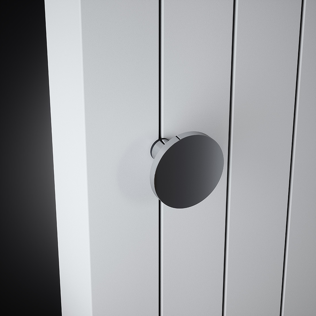 Kermi wieszak na ręcznik okrągły chrom ZC01640003