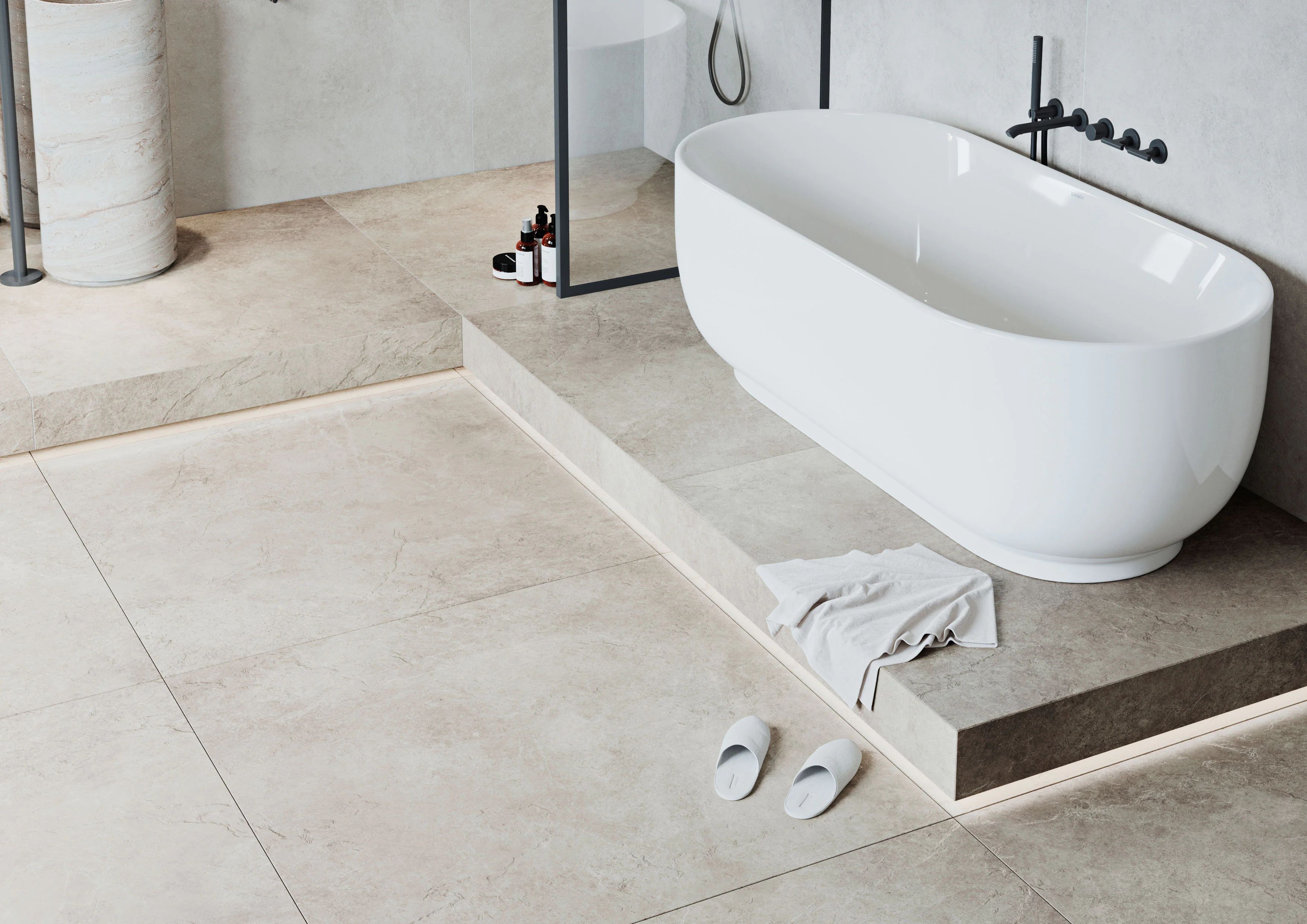 Cerrad Tacoma płytka ścienno-podłogowa 119,7x59,7 cm szara