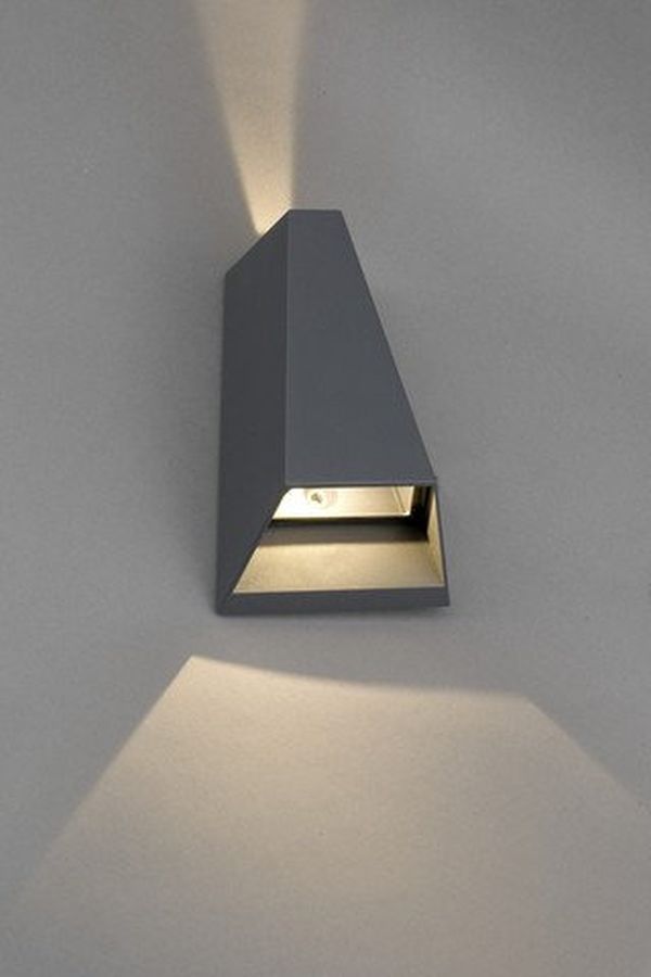 Nowodvorski Lighting Peak kinkiet zewnętrzny 2x3W LED grafit 4441 - Wysyłka w 24h