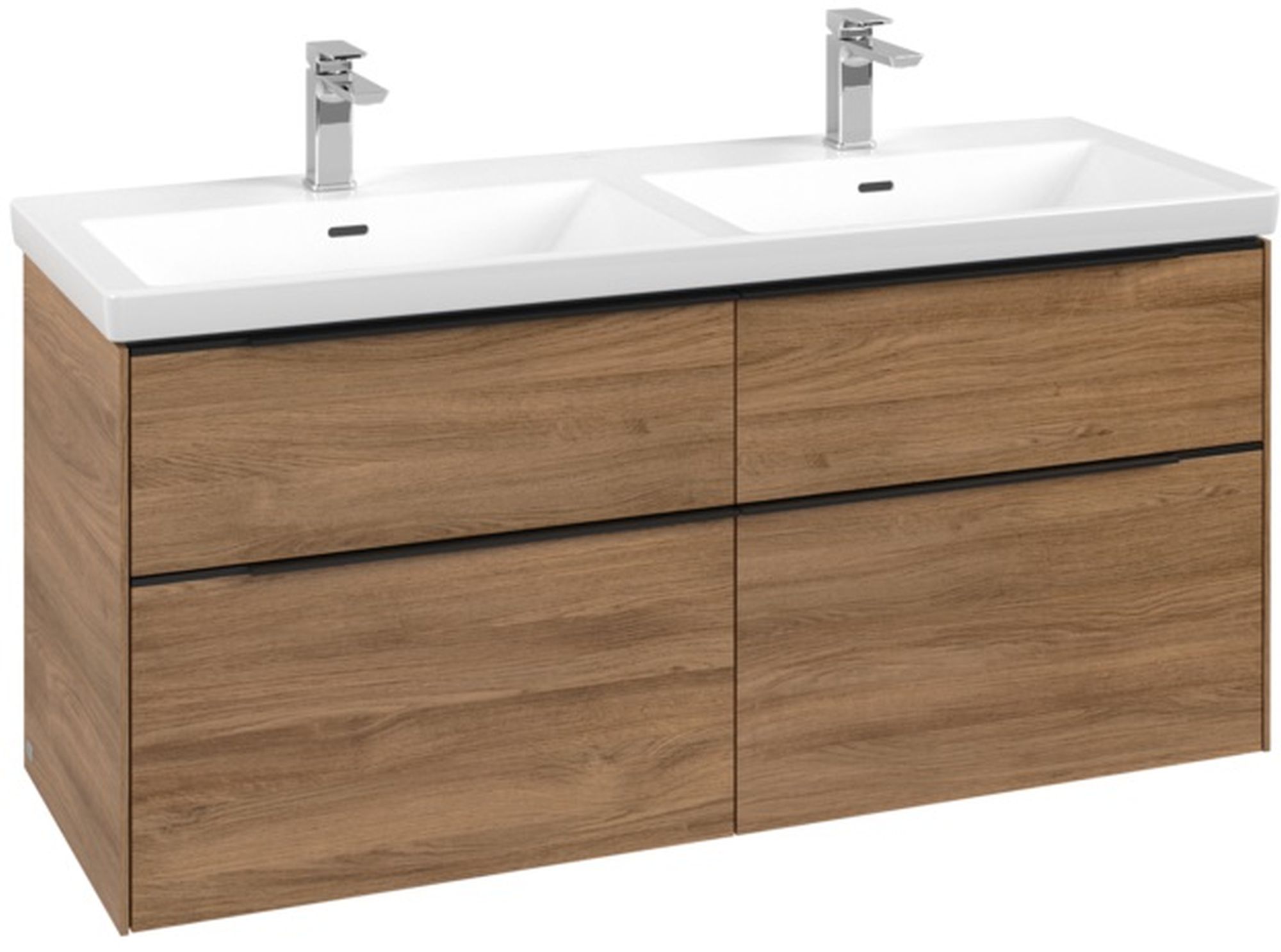 Villeroy & Boch Subway 3.0 szafka 127,2 cm podumywalkowa wisząca Oak Kansas C56801RH