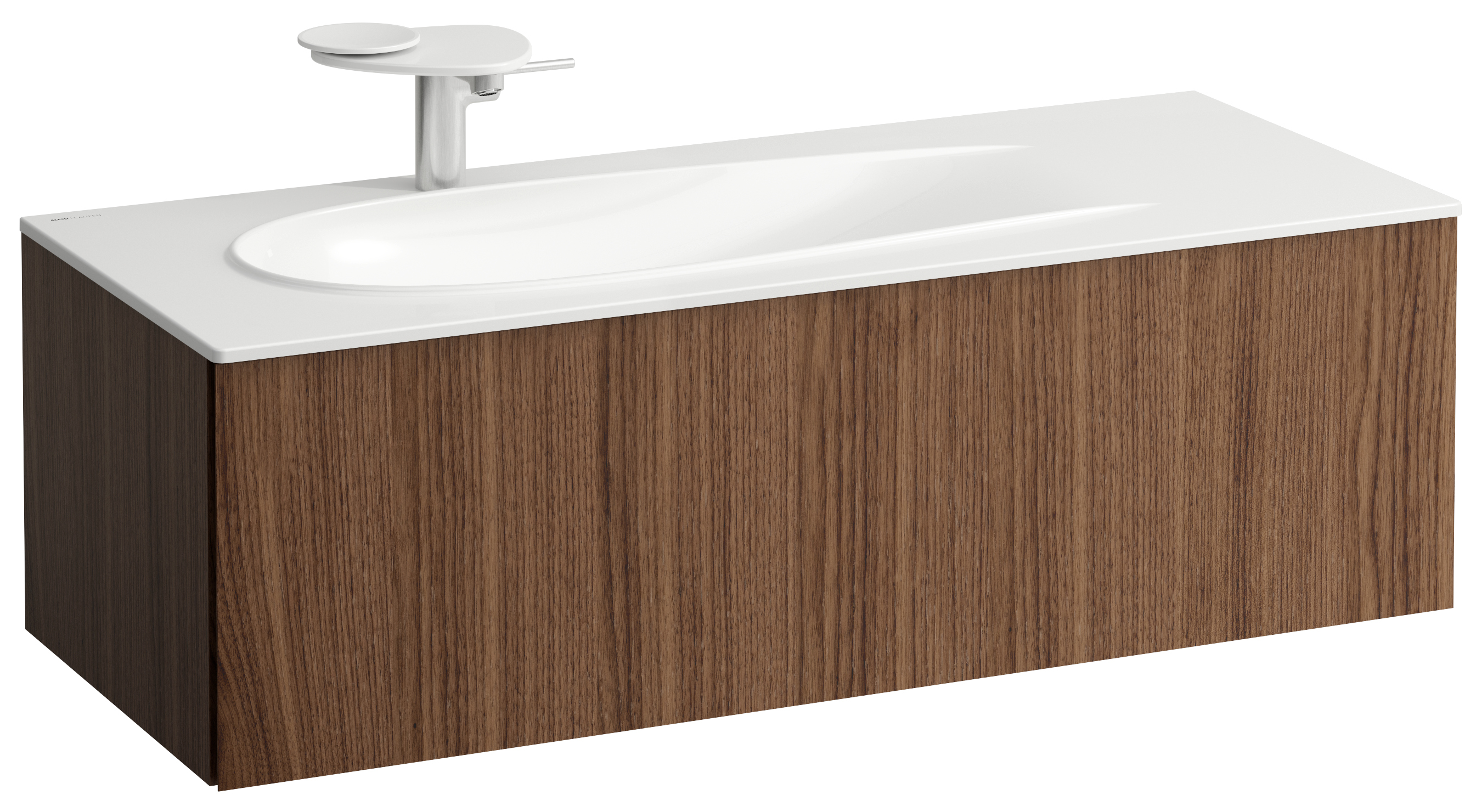 Laufen Il Bagno Alessi szafka 120 cm podumywalkowa wisząca lewa noce canaletto H4304410976301