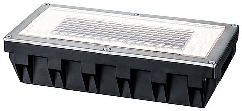 Paulmann Solar Box lampa najazdowa zewnętrzna 1x0,6W LED stal/przezroczy 93775