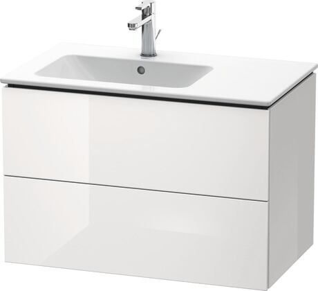 Duravit L-Cube szafka 82x48,1x55 cm podumywalkowa wisząca biała LC629102222