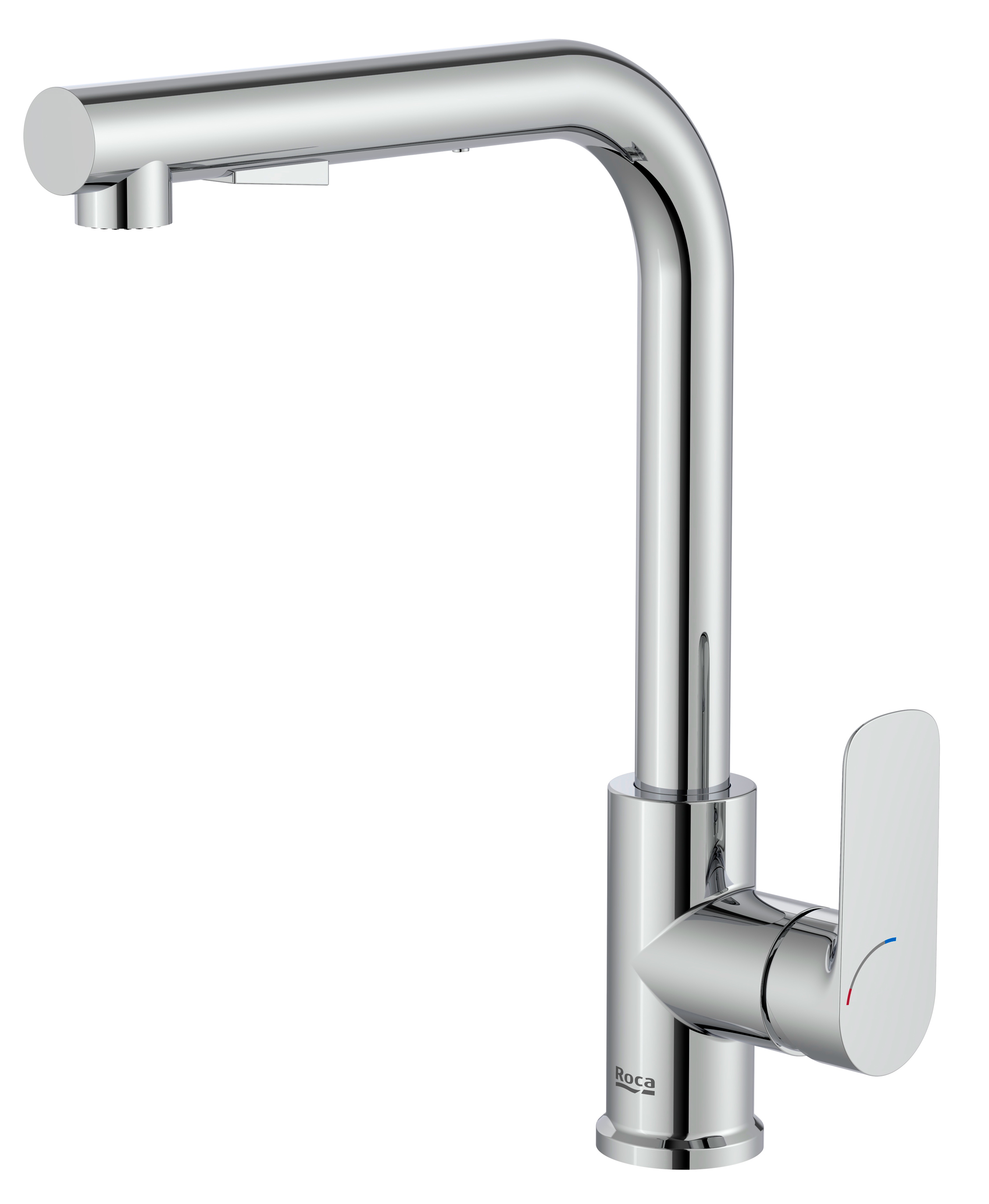 Roca Cala bateria kuchenna stojąca chrom A5A856EC00