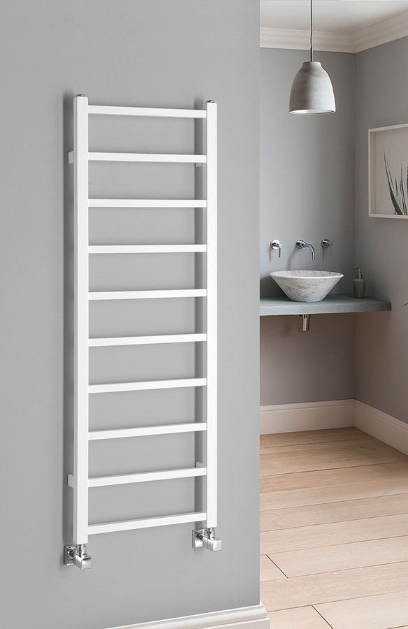 Sapho Metro Light grzejnik łazienkowy 40x114 cm biały IR445T