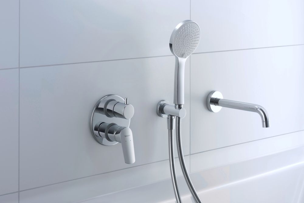 Duravit No.1 bateria wannowo-prysznicowa podtynkowa chrom N15210008010 - Wysyłka w 24h