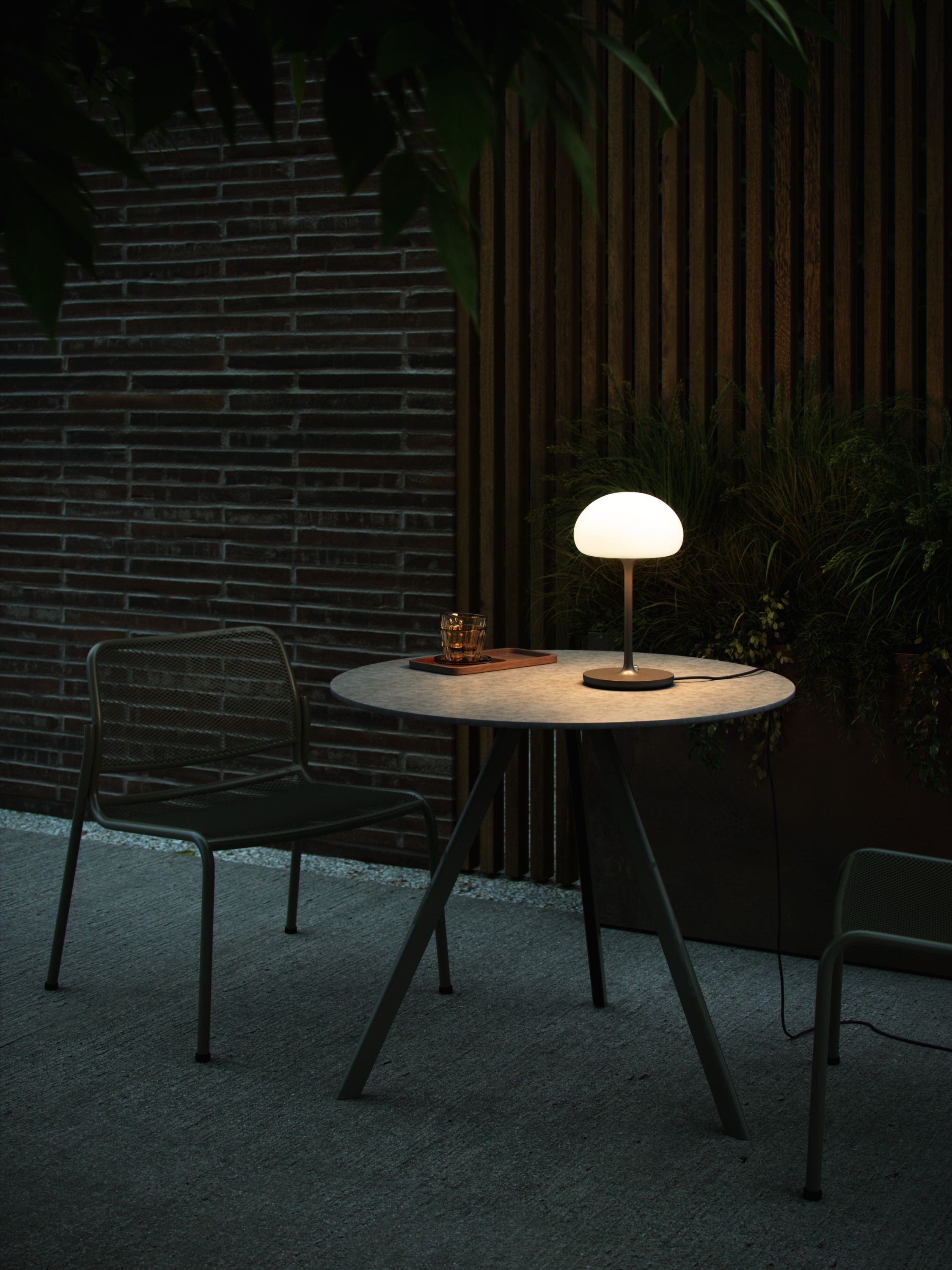 Nordlux Sponge lampa stołowa 1x4,8W LED szara 2320715010