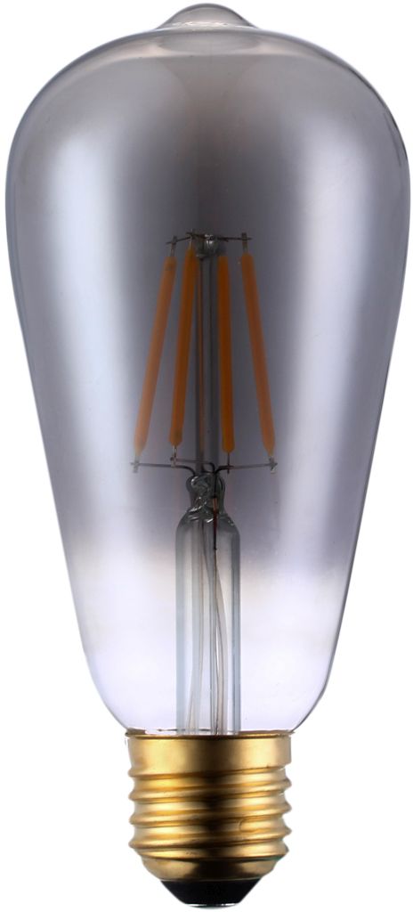 Italux Dimm Smoke żarówka LED 1x6 W 2200 K E27 757-ST64-3DM-SM