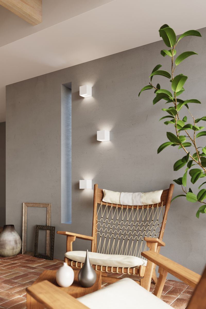 Sollux Lighting Luca kinkiet 1x6W LED biały SL.0544