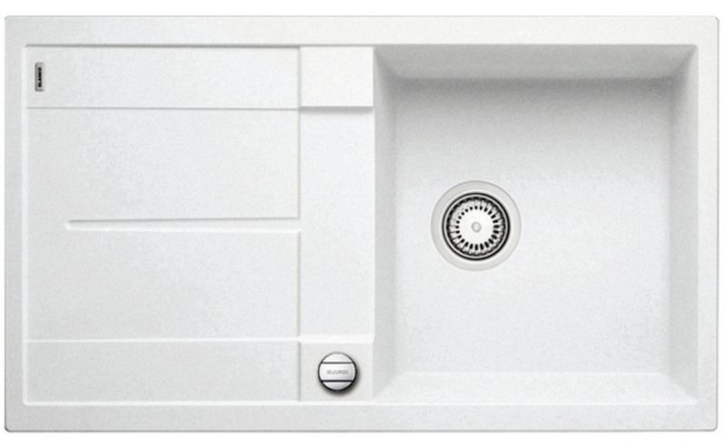 Blanco Metra 5 S zlewozmywak 86x50 cm z Silgranit PuraDur biały 513037