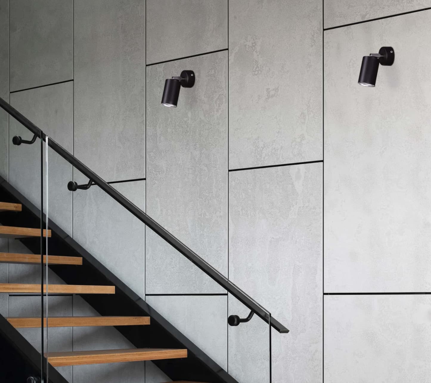 Kaja Monti kinkiet 1x10W LED czarny K-4408