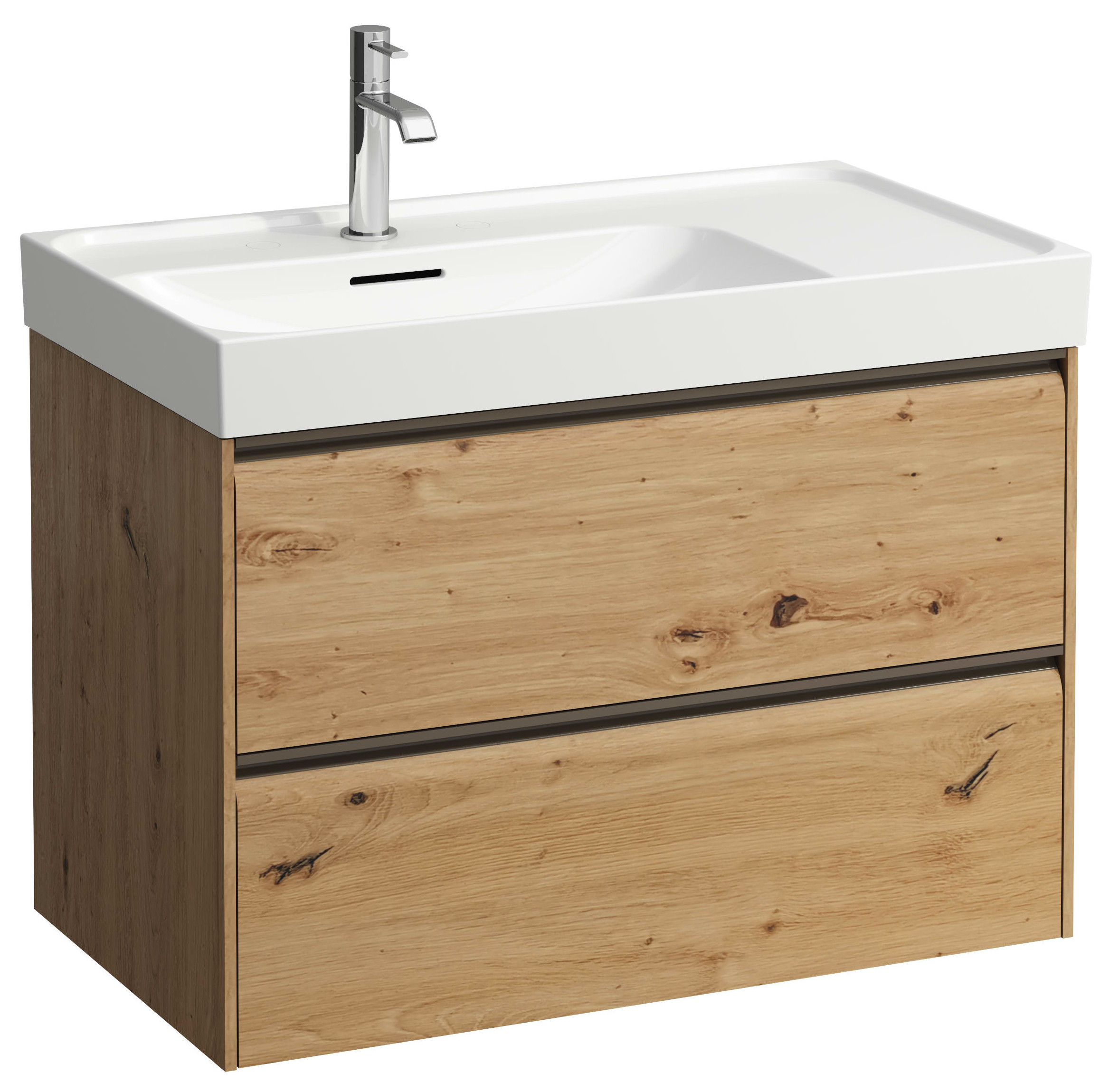 Laufen Meda szafka 44,8x78,4x51,5 cm podumywalkowa wisząca dąb H4216020112671