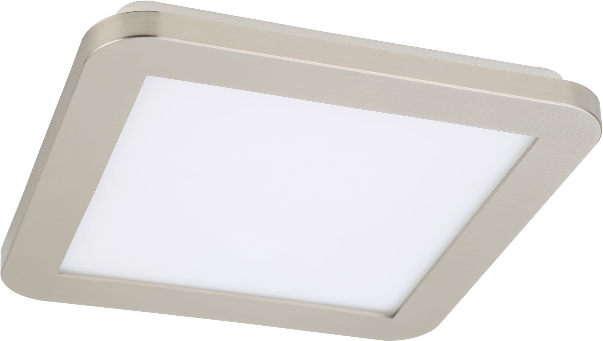 Candellux Nexit plafon 1x12W LED satyna/biały 10-66824