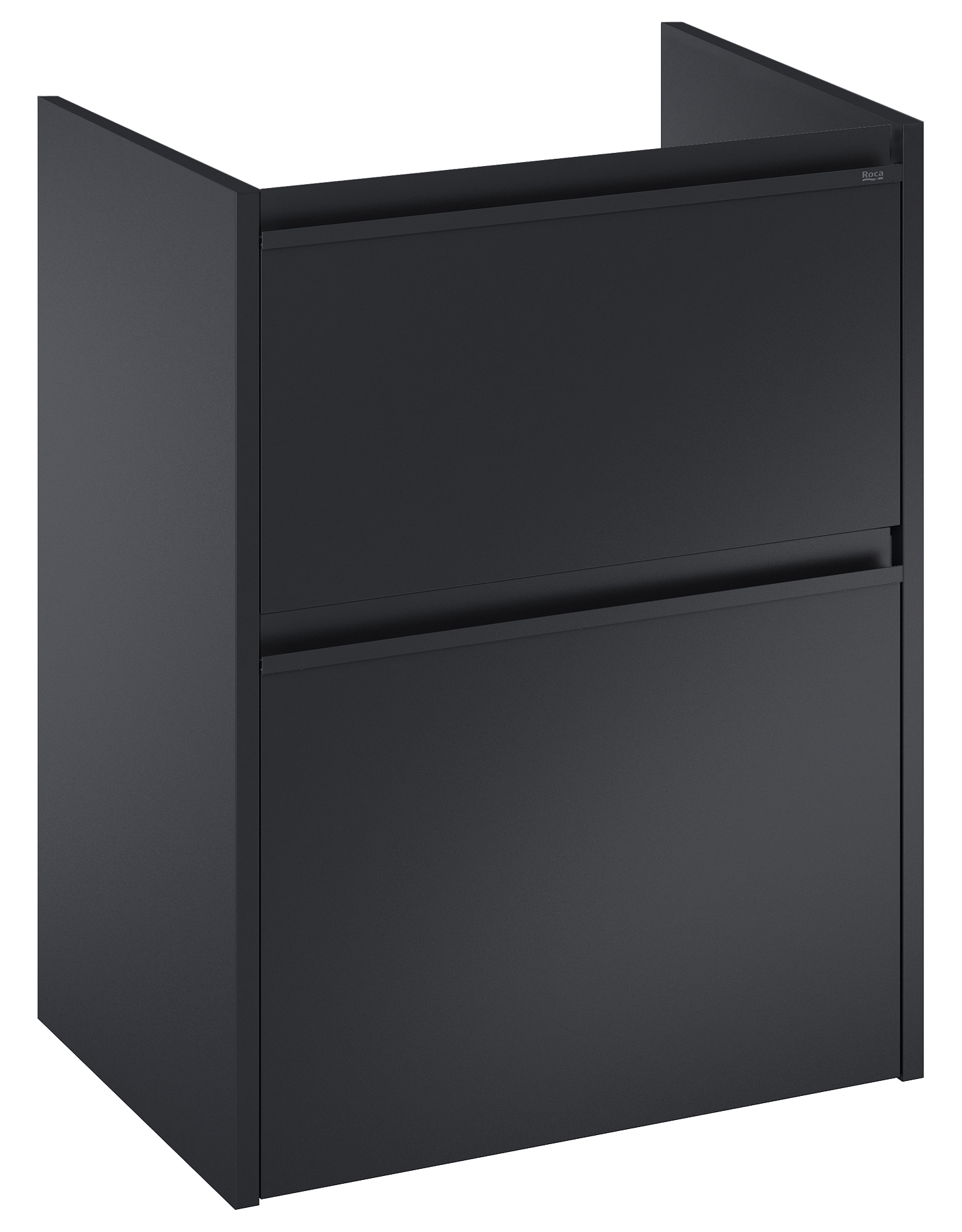 Roca Gap Pro szafka 58,5x46x66,3 cm podumywalkowa wisząca czarny mat A857896532