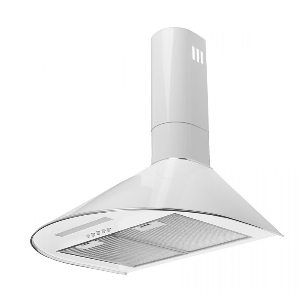 Maan Mix okap kuchenny 49,6 cm kominowy biały OXT250DEP.S3.BI_EO