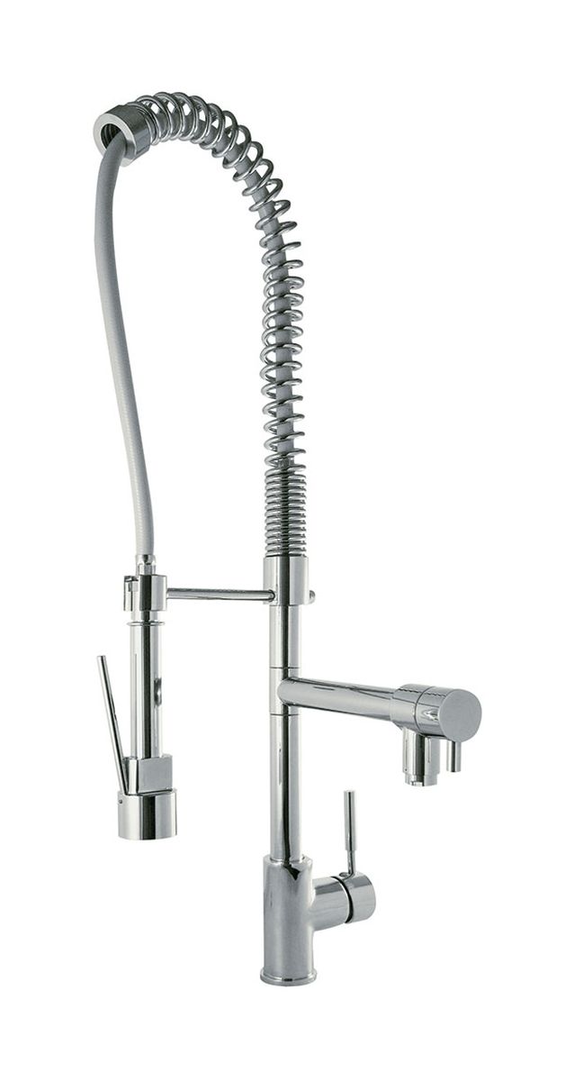 Tres Selection bateria kuchenna stojąca chrom 130495