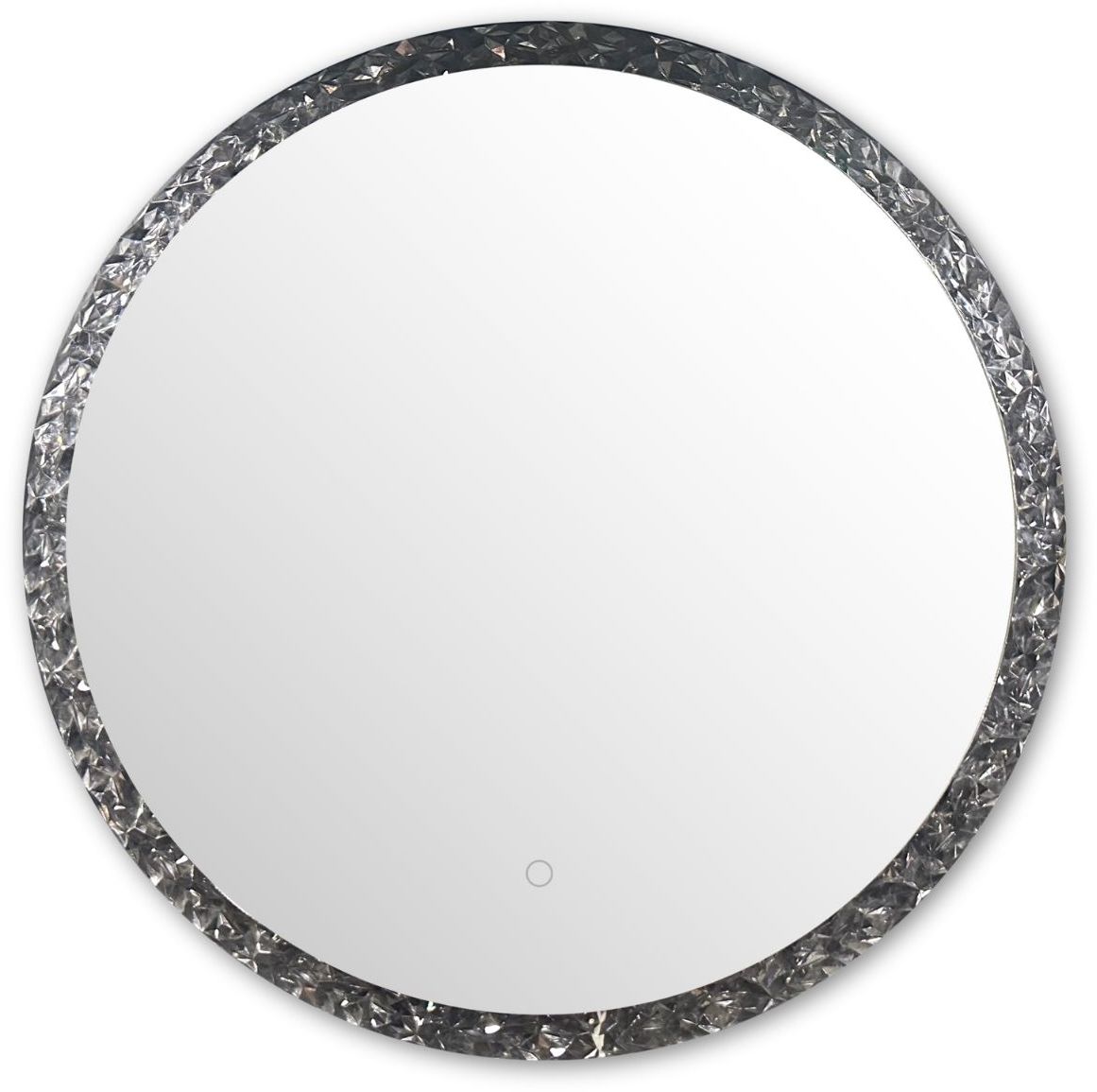 Zuma Line lustro 60 cm okrągłe z oświetleniem transparentny 003064-030715