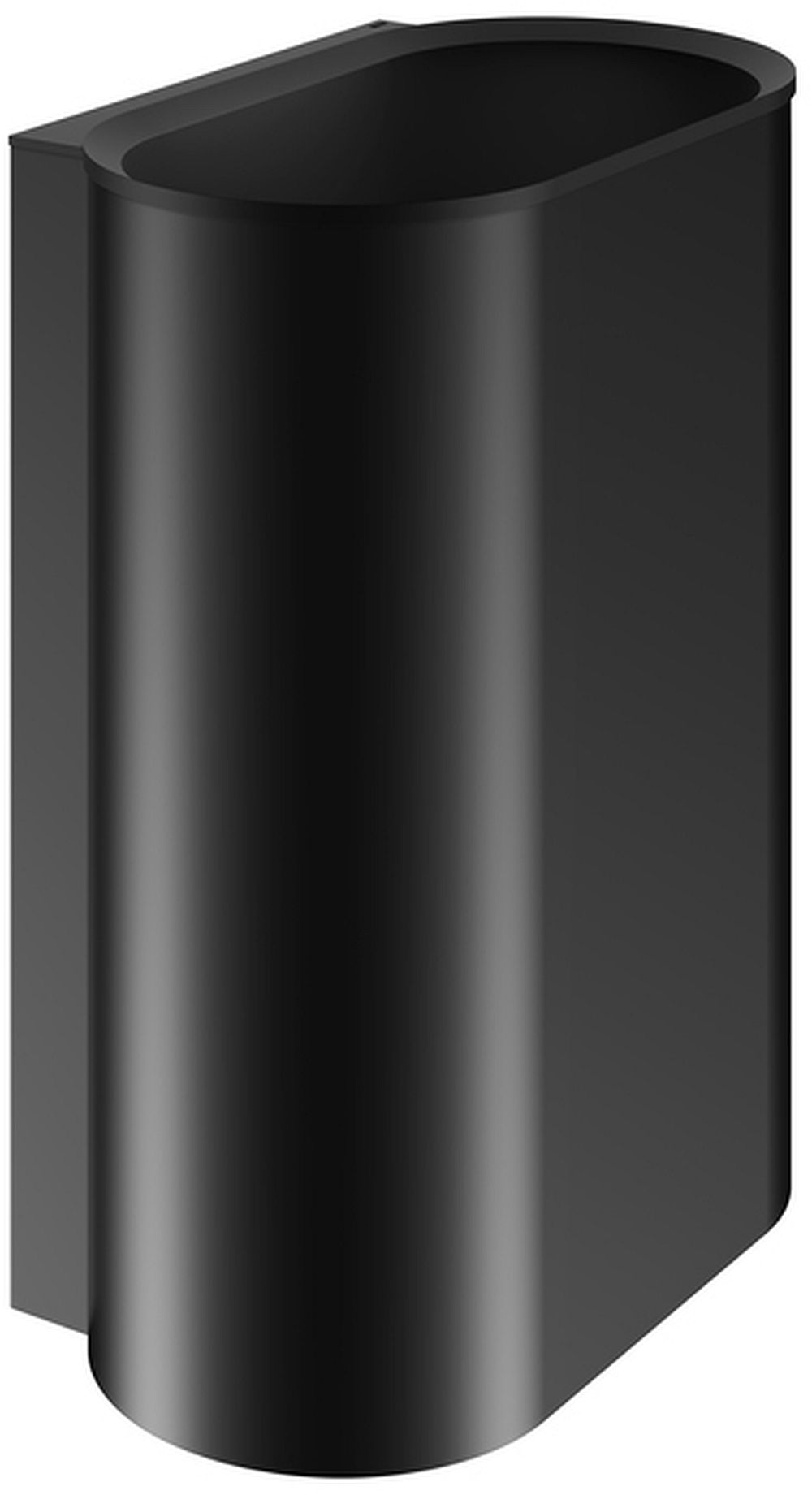 Keuco Plan kosz na śmieci 30 l czarny mat 14988370000