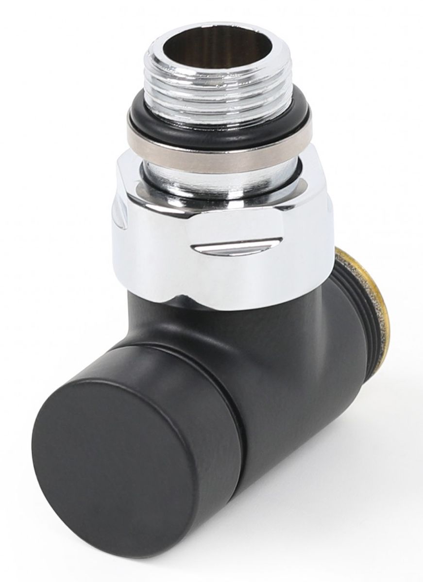 Terma zawór kątowy czarny TGZOCM001