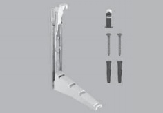 Purmo element systemu montażowego grzejnika AGR5BW5115650200