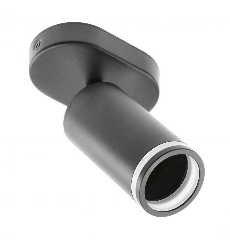 GTV Solis lampa podsufitowa 1x50 W czarna OS-SOL-GU10-10