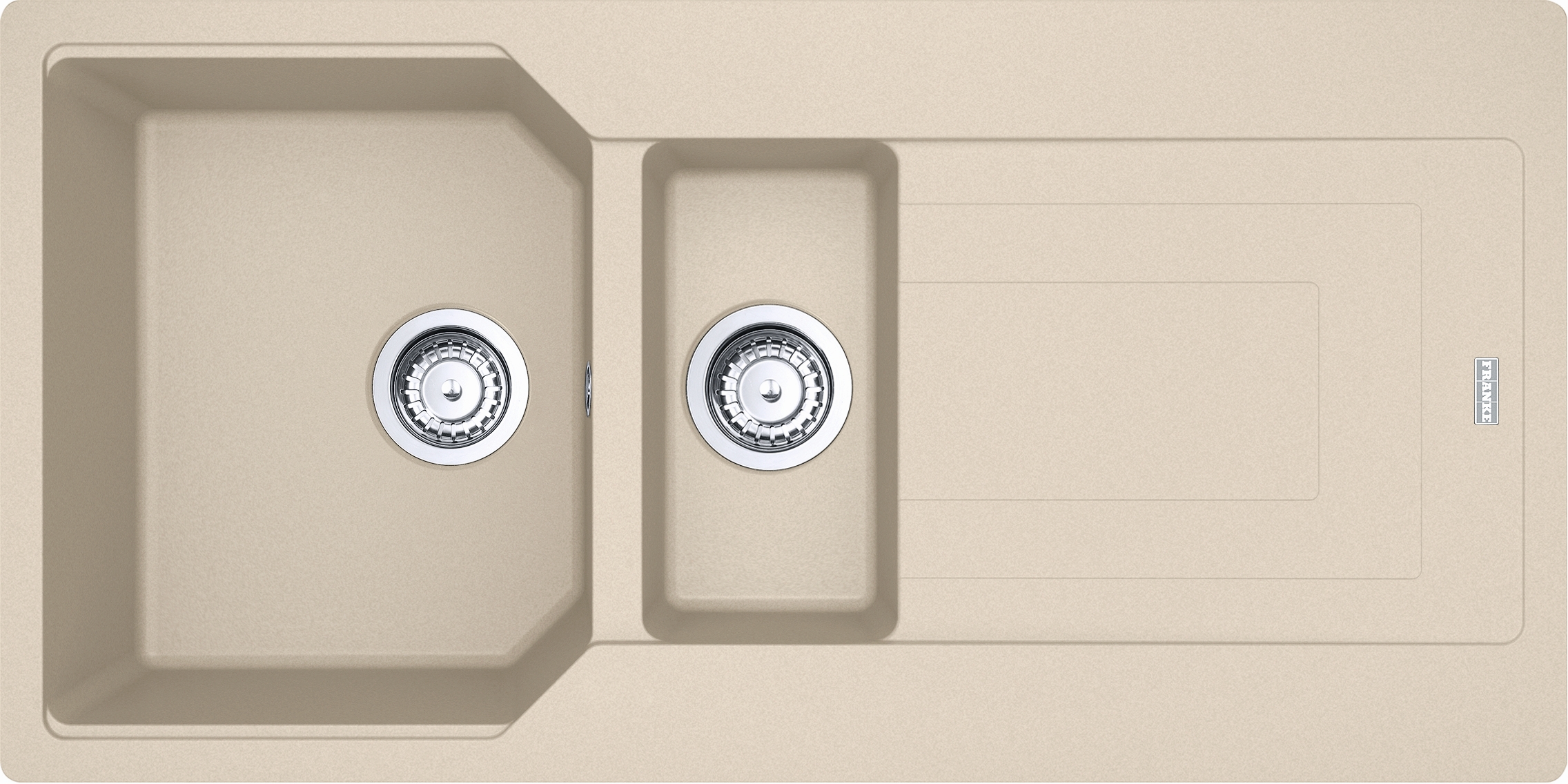 Franke Urban UBG 651-100 GSC zlewozmywak 100x50 cm Fragranite beżowy 114.0687.304