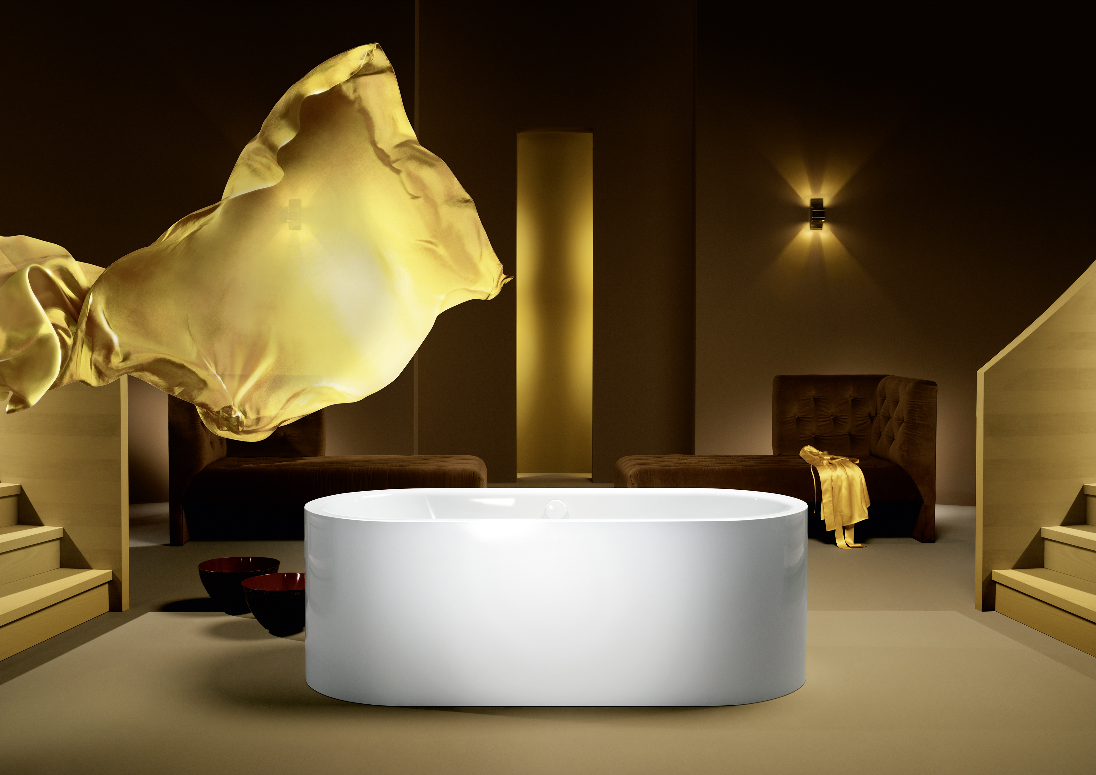 Kaldewei Meisterstück Centro Duo Oval wanna wolnostojąca 170x75 cm biała 200140403001