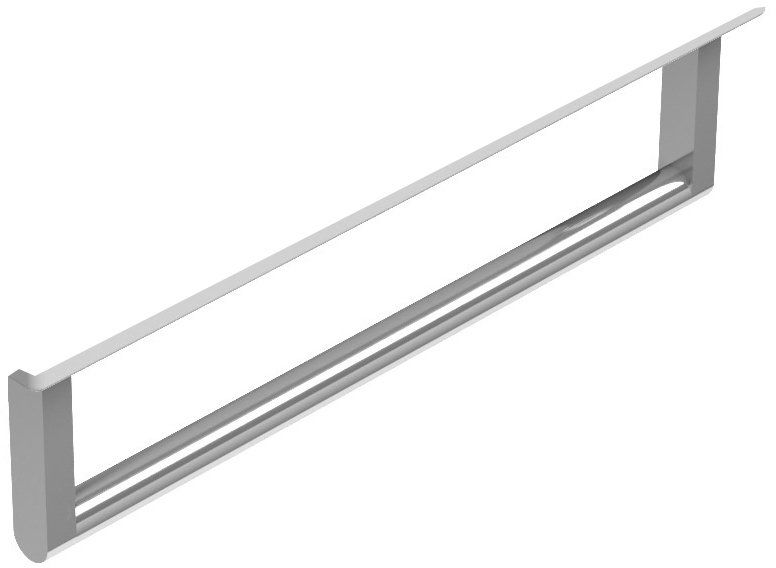 GSI Norm reling do umywalki 42 cm chrom PANM42