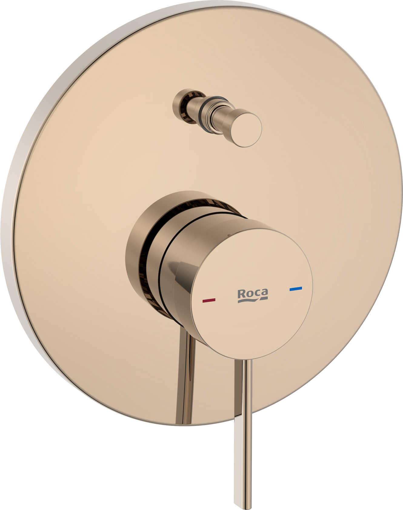 Roca Ona bateria wannowo-prysznicowa podtynkowa Rose Gold A5A0B9ERG0 - Wysyłka w 24h