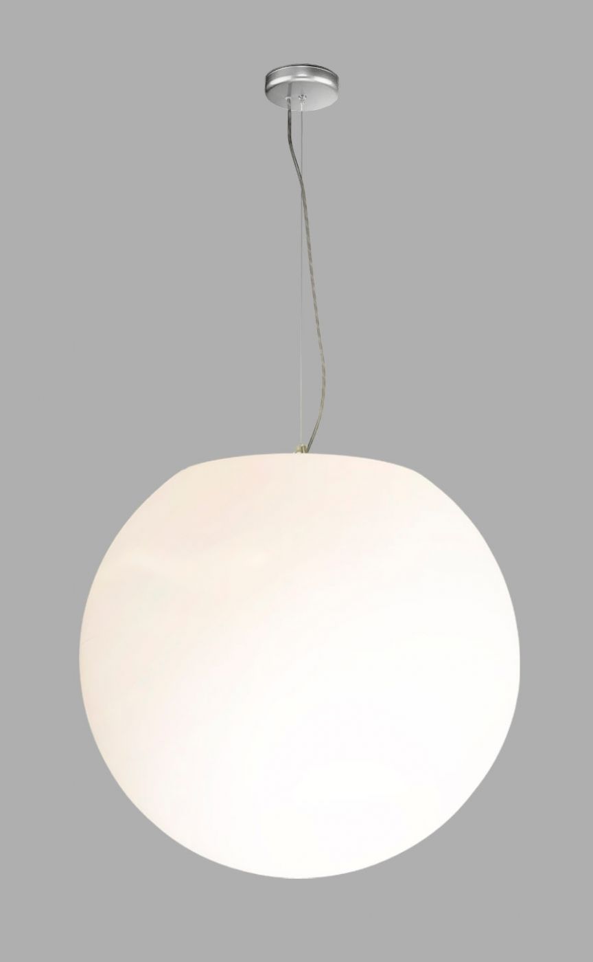 Nowodvorski Lighting Cumulus lampa wisząca 1x60W biała/srebrna 9607