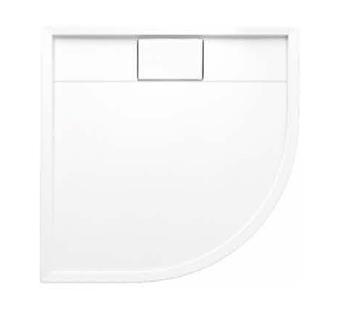 Omnires Brooklyn brodzik 90x90 cm półokrągły biały BROOKLYN90/OBP