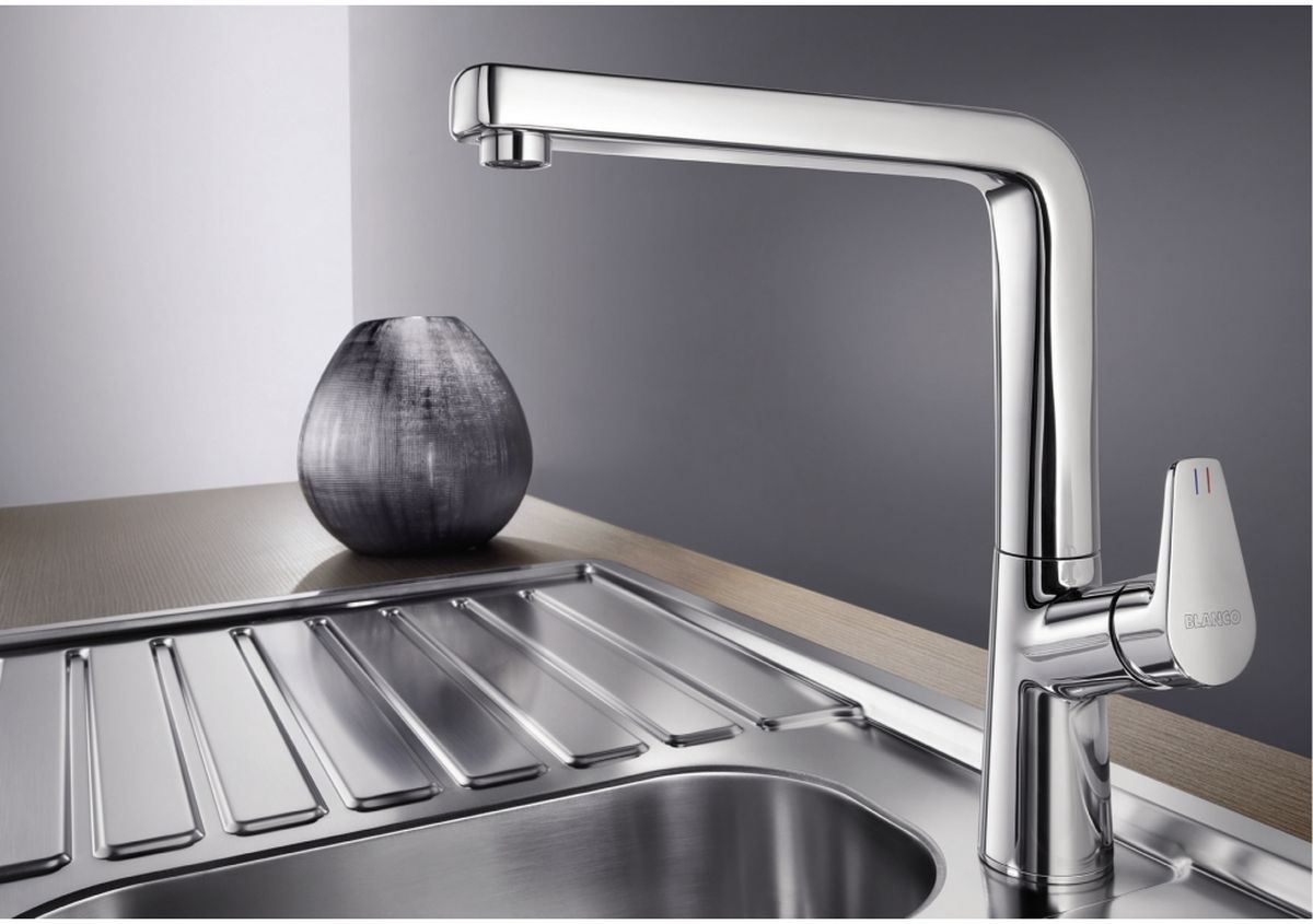 Blanco Avona-S bateria kuchenna stojąca chrom 521267