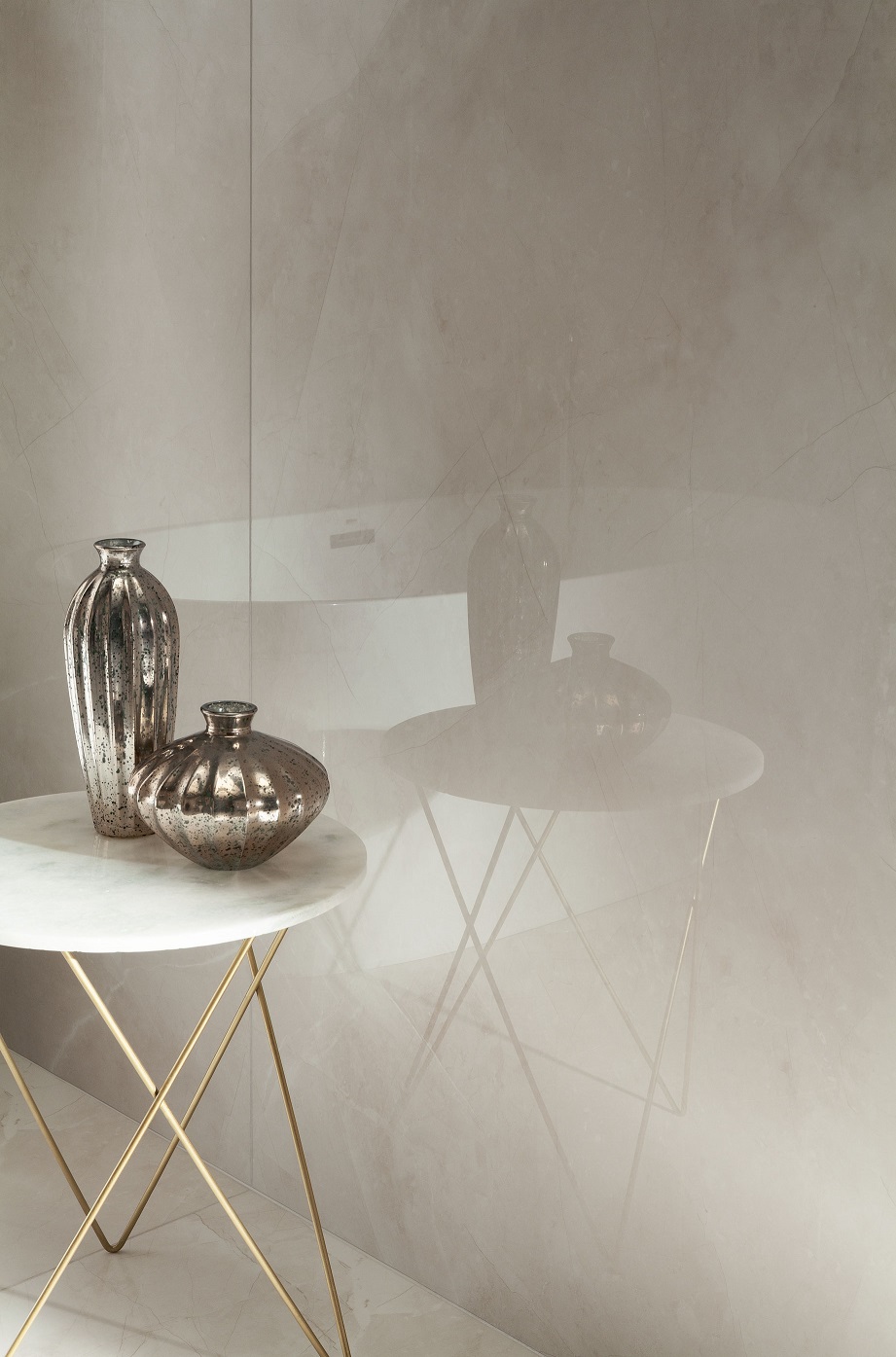 Tubądzin Harmonic płytka ścienno-podłogowa 79,8x79,8 cm biała