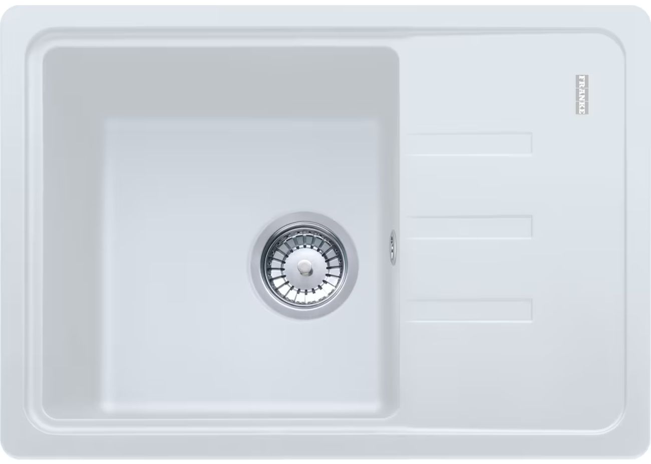 Franke Bliss BSG 611-62 zlewozmywak 62x43,5 cm Fragranite biały polarny 114.0676.318