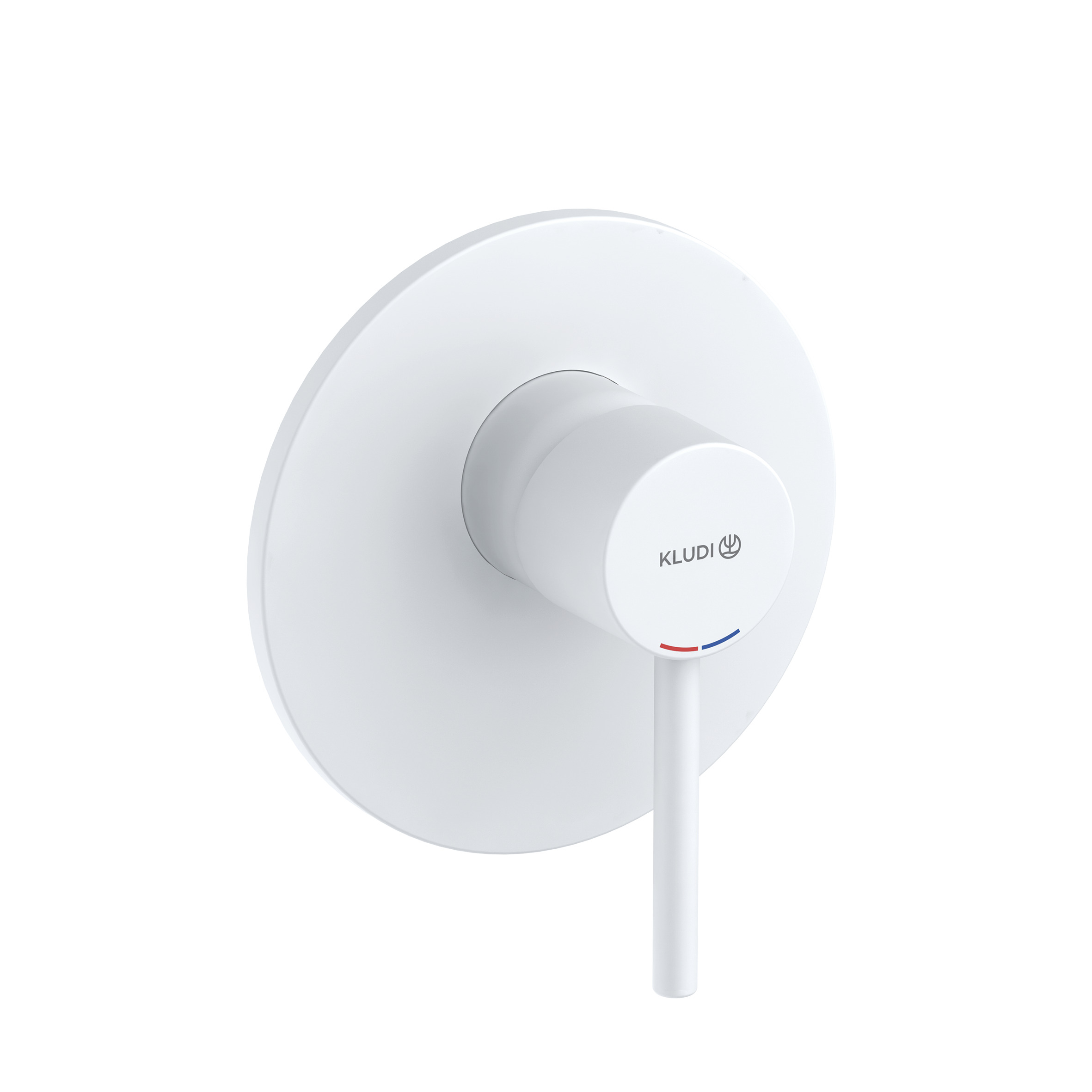 Kludi Bozz bateria prysznicowa podtynkowa biała 387555376