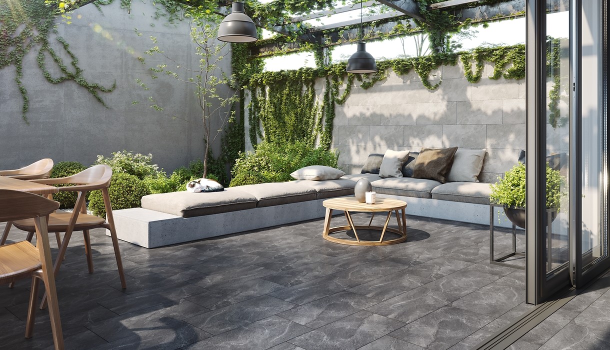 Opoczno Noir grey płytka ścienno-podłogowa 29,7x59,8 cm STR szary mat