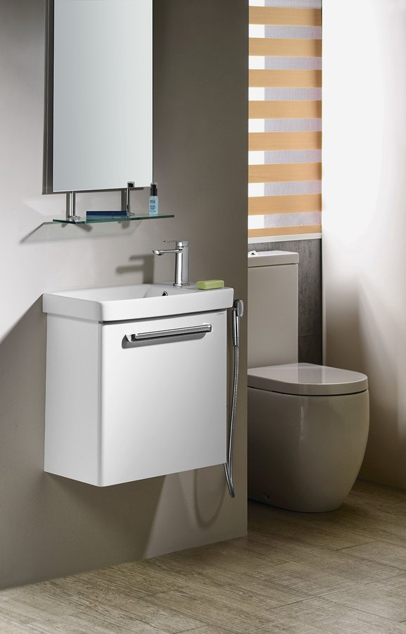 Sapho Luxa umywalka 55x30 cm meblowa prostokątna biała 11054 - Wysyłka w 24h