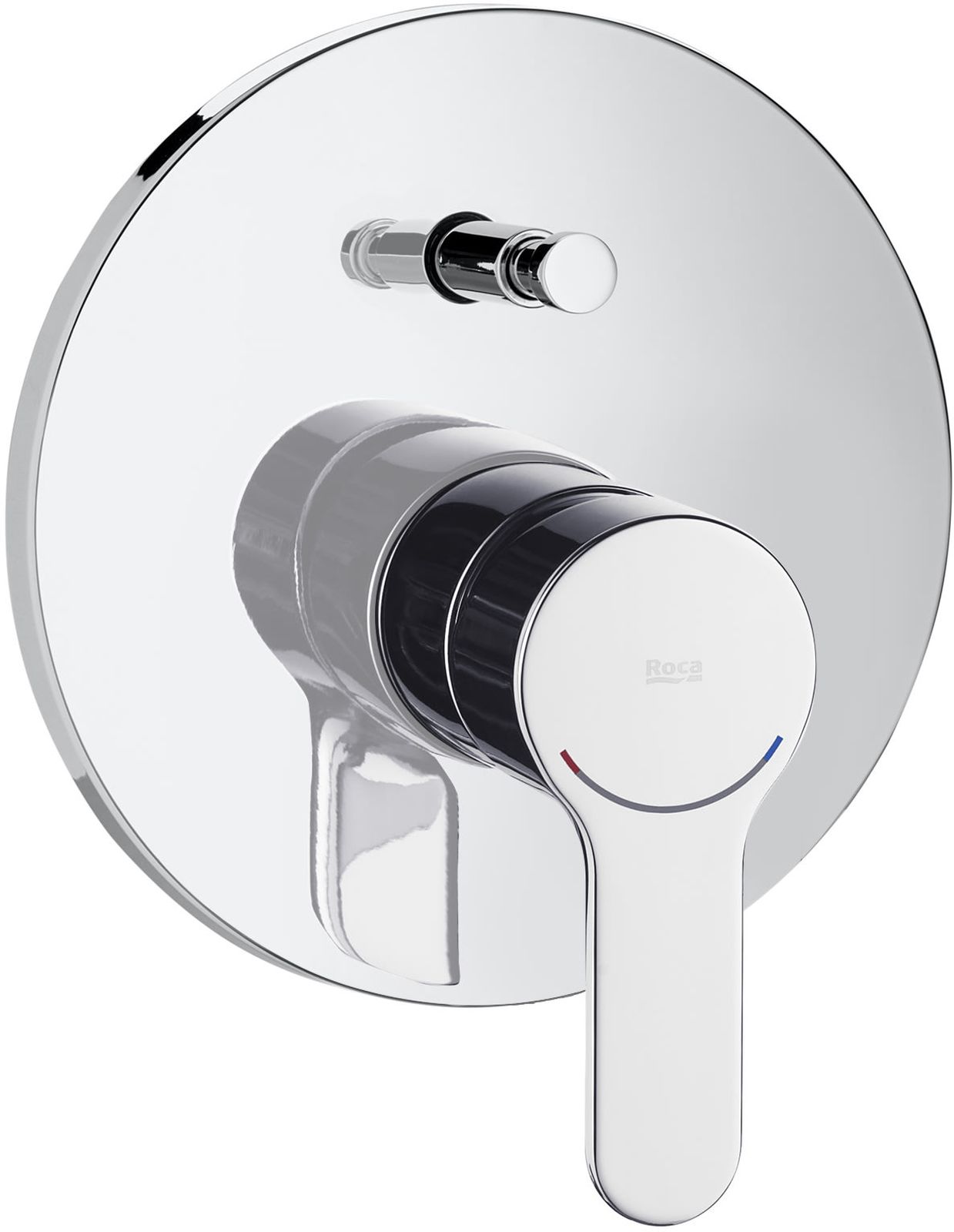 Roca L-20 bateria wannowo-prysznicowa podtynkowa chrom A5A0A09C00