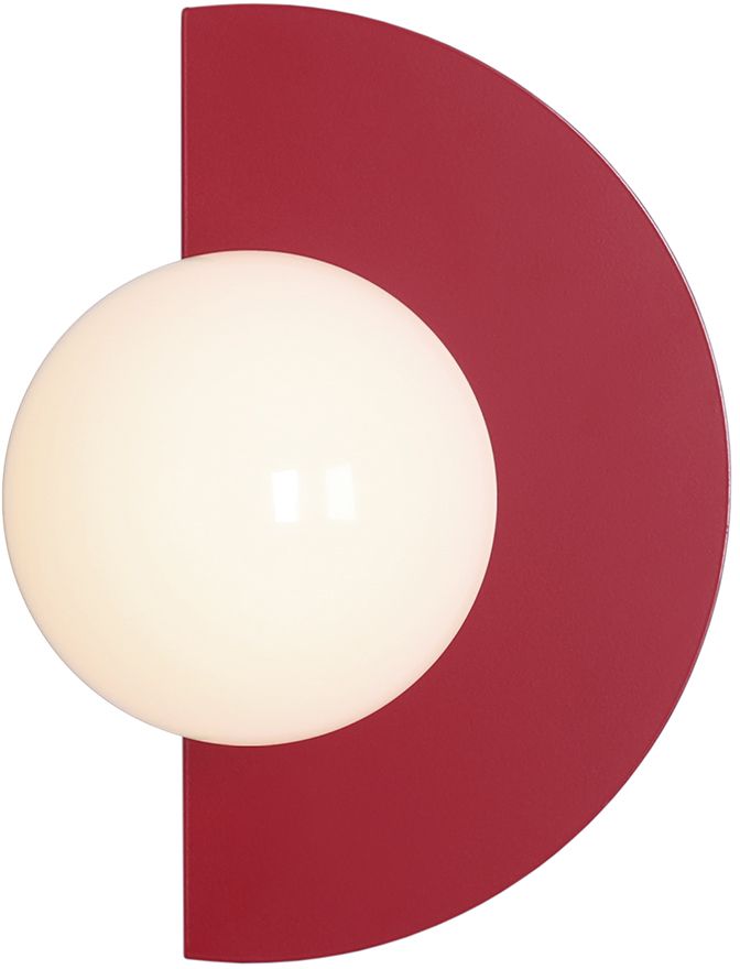 Aldex Loop kinkiet 1x10 W czerwony 1125C15