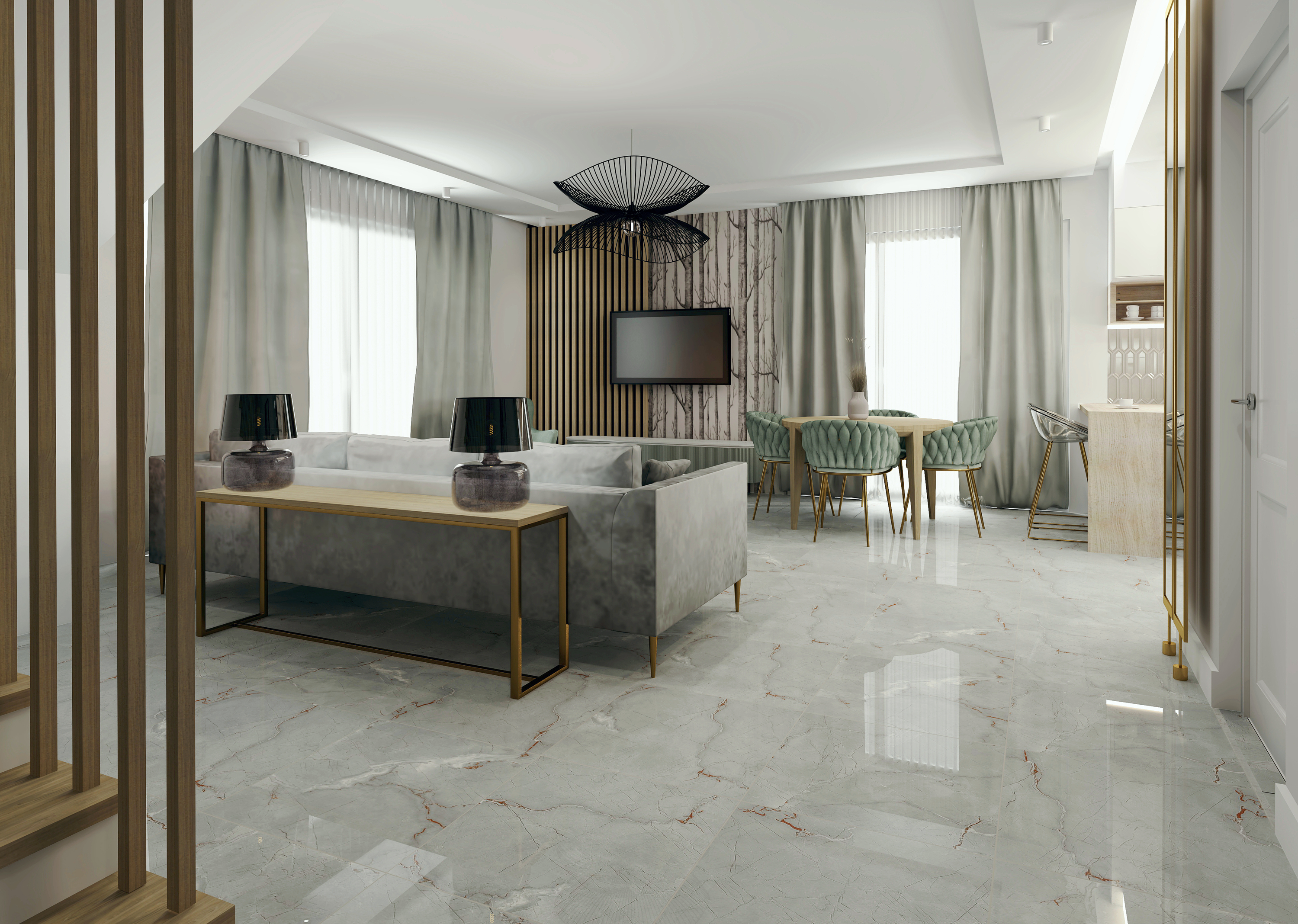 Ego Ceramics Amarilo Grey płytka ścienno-podłogowa 60x60 cm