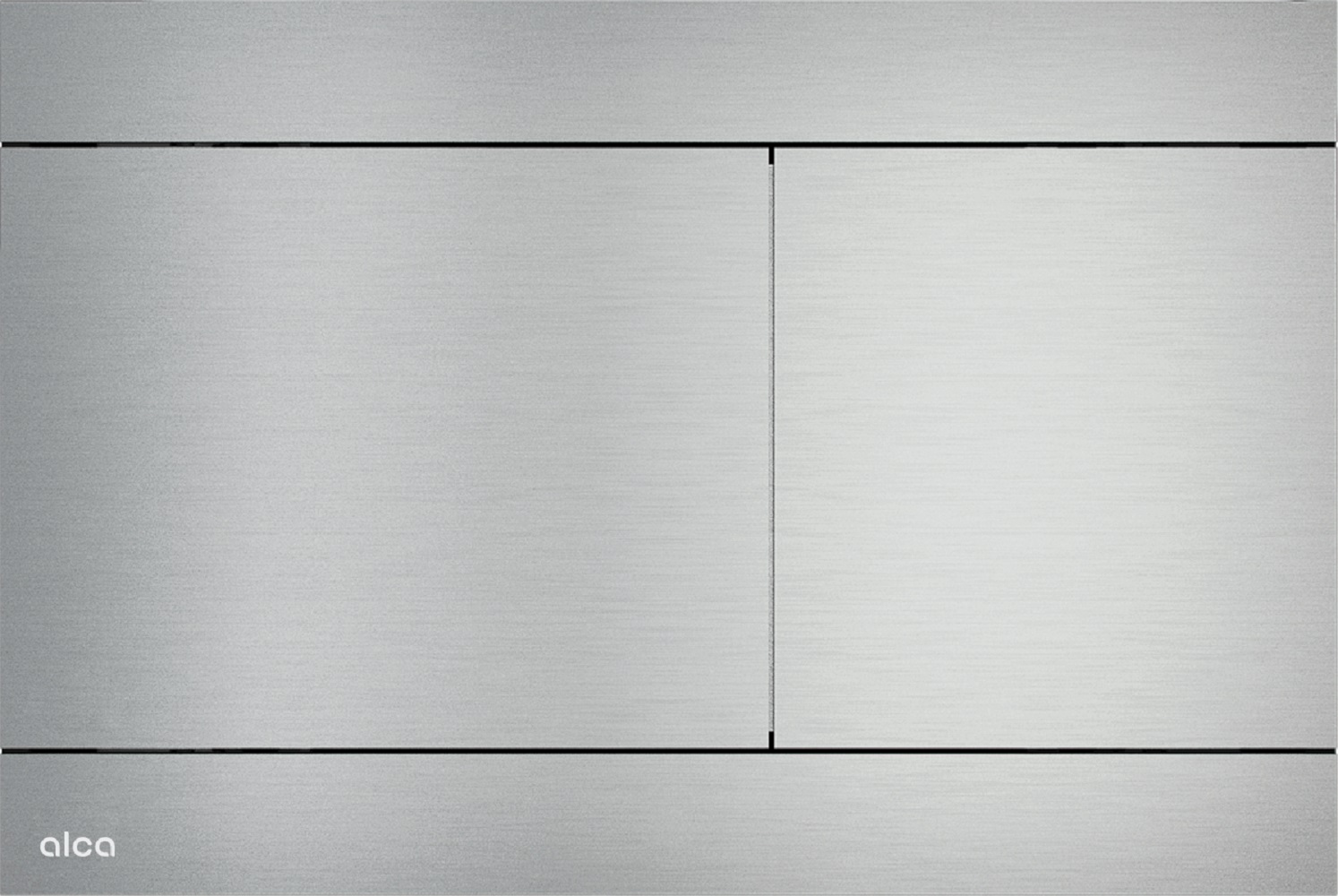 Alca Flat przycisk spłukujący do WC stal FUN-ALUNOX